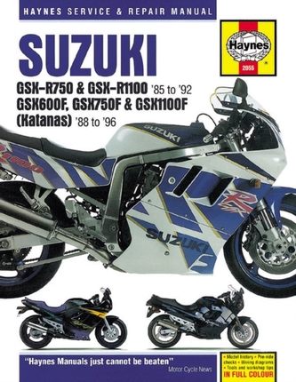 Suzuki GSX-R750 Owner's Workshop Manual Suzuki GSX-R750 Owner's Workshop Manual