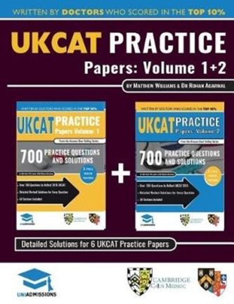 UKCAT PRACTICE PAPERS VOLUMES ONE TWO