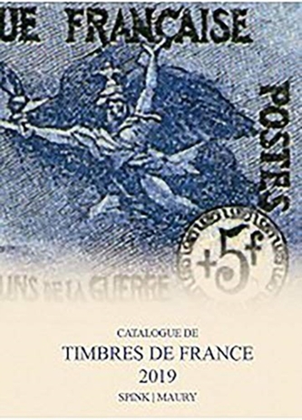 Spink Maury Catalogue de Timbres de France 2019