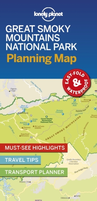 Lonely Planet Great Smoky Mountains National Park Planning Map Lonely Planet Great Smoky Mountains National Park Planning Map