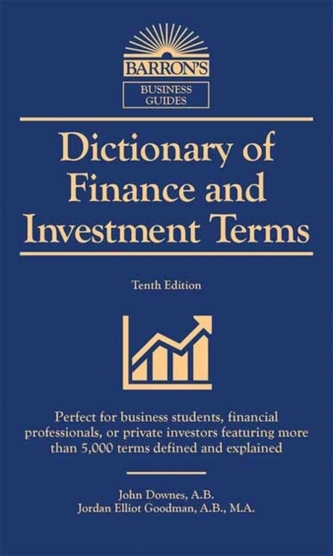 Dictionary of Finance and Investment Terms