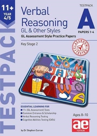 11+ Verbal Reasoning Year 4/5 GL & Other Styles Testpack A Papers 1-4 11+ Verbal Reasoning Year 4/5 GL & Other Styles Testpack A Papers 1-4