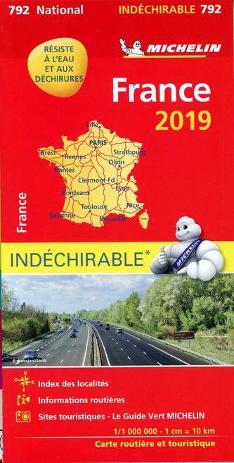 MAP 0792 FRANCE HIGH RESISTANCE 2019