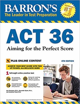 Barron's ACT 36 with Online Test