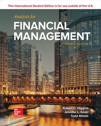 Analysis for Financial Management