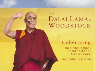 Dalai Lama in Woodstock