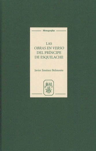 Las Obras en Verso del Principe de Esquilache