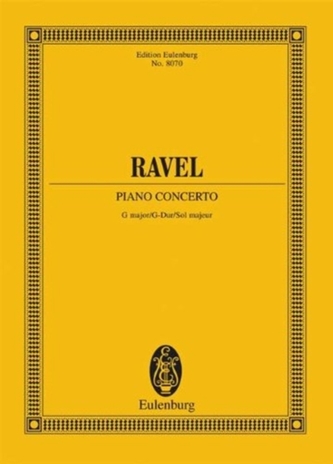 PIANO CONCERTO G MAJOR