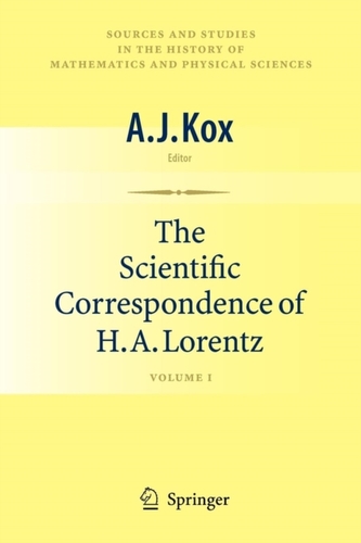 The Scientific Correspondence of H.A. Lorentz