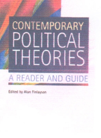 Contemporary Political Thought Contemporary Political Thought