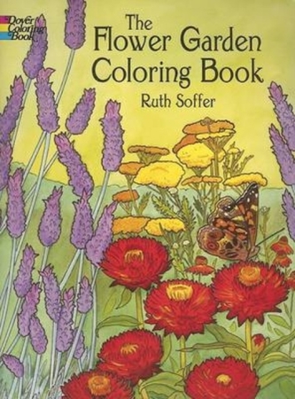 The Flower Garden Coloring Book