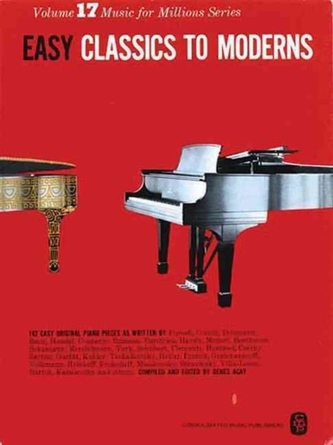 Easy Classics To Moderns Piano