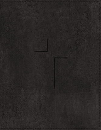 The Jesus Bible, ESV Edition, Leathersoft, Black, Indexed