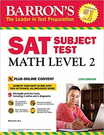 Barron's SAT Subject Test: Math Level 2 with Online Tests