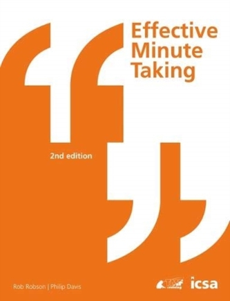 Effective Minute Taking 2nd Edition Effective Minute Taking 2nd Edition