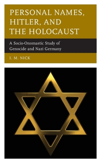 Personal Names, Hitler, and the Holocaust