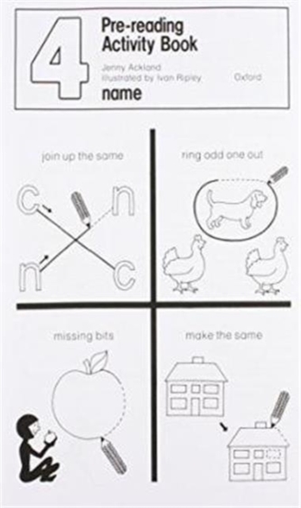 Pre-Reading Activity Books: Book 4