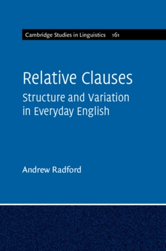 Cambridge Studies in Linguistics