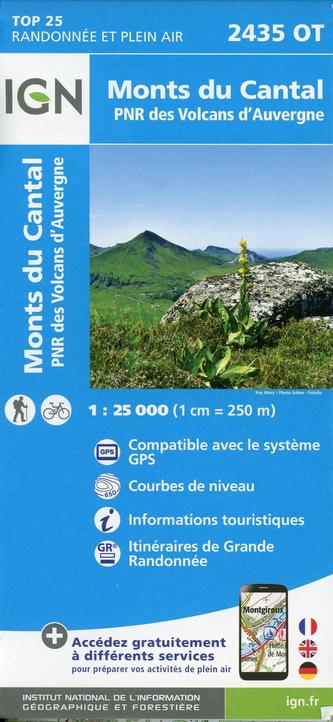 Monts du Cantal PNR des Volcans d'Auvergne