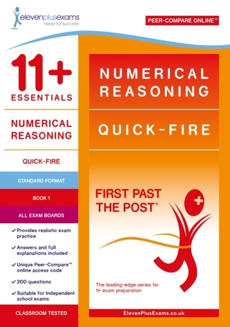 11+ Essentials Numerical Reasoning: Quick-fire Book 1 11+ Essentials Numerical Reasoning: Quick-fire Book 1