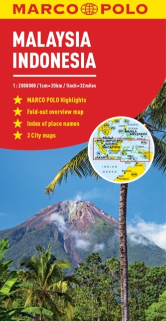 Malaysia and Indonesia Marco Polo Map Malaysia and Indonesia Marco Polo Map
