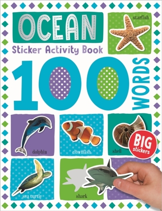 100 Ocean Words Sticker Activity