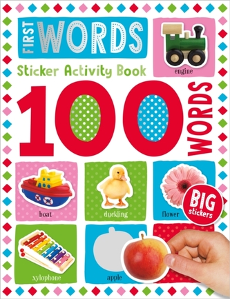 100 First Words Sticker Activity