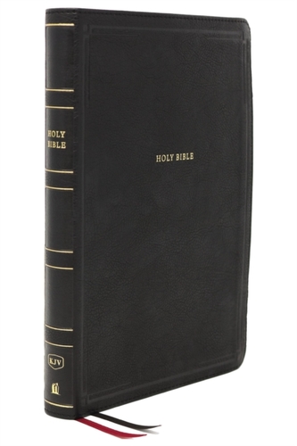 KJV, Thinline Bible, Giant Print, Leathersoft, Black, Red Letter, Comfort Print KJV, Thinline Bible, Giant Print, Leathersoft, Black, Red Letter, Comfort Print