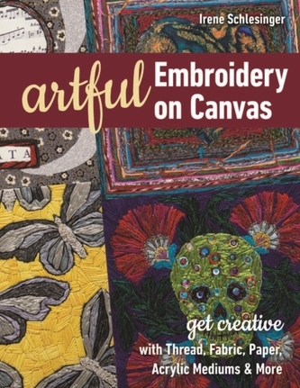 Artful Embroidery on Canvas