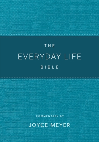 The Everyday Life Bible Teal LeatherLuxe (R)