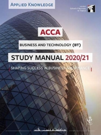 ACCA STUDY MANUAL 2020 01  BT