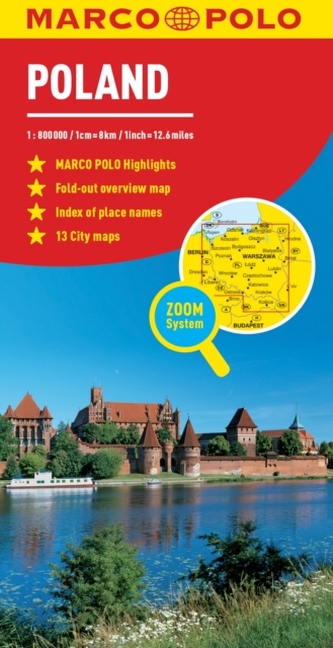 Poland Marco Polo Map Poland Marco Polo Map