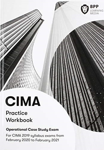 CIMA Operational E1, F1 & P1 Integrated Case Study