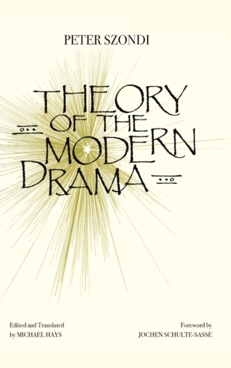 Theory of Modern Drama Theory of Modern Drama