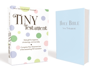 NIV, Tiny Testament Bible: New Testament, Imitation Leather, Blue