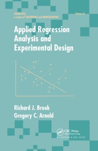 Applied Regression Analysis and Experimental Design Applied Regression Analysis and Experimental Design
