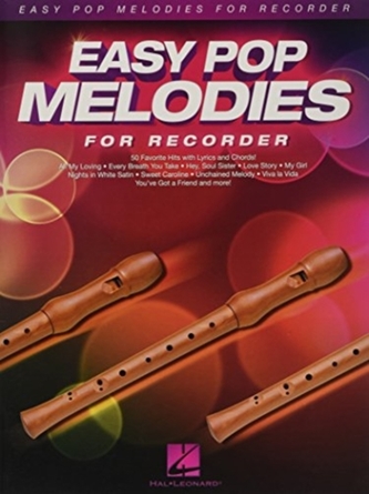 Easy Pop Melodies - for Recorder