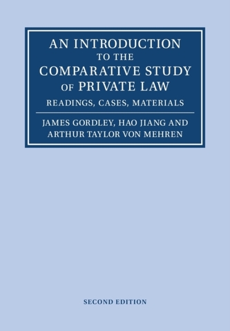 An Introduction to the Comparative Study of Private Law