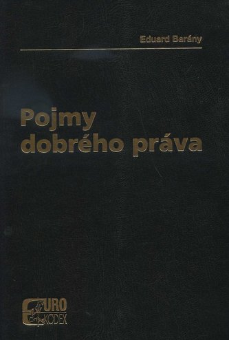 Pojmy dobrého práva Pojmy dobrého práva