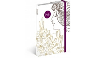 Notes Alfons Mucha, 10,5 x 15,8 cm