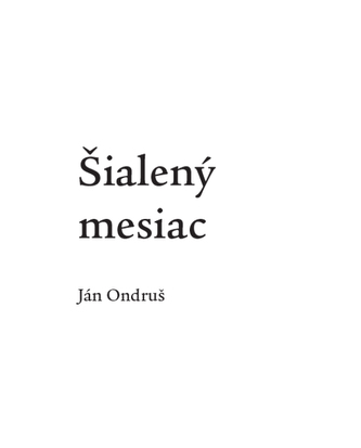 Šialený mesiac
