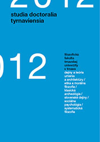 Studia doctoralia Tyrnaviensia 2012