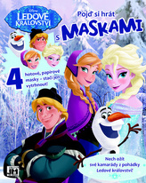 Ledové království - Kniha s maskami