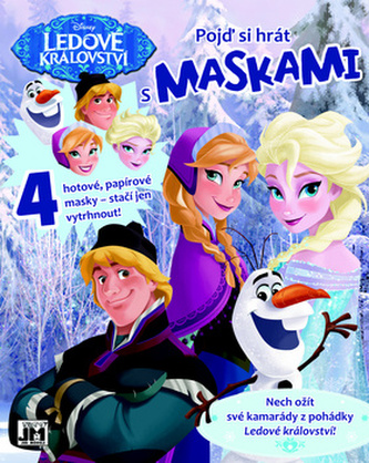 Ledové království - Kniha s maskami