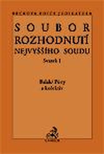 Soubor rozhodnutí Nejvyššího soudu sv.1