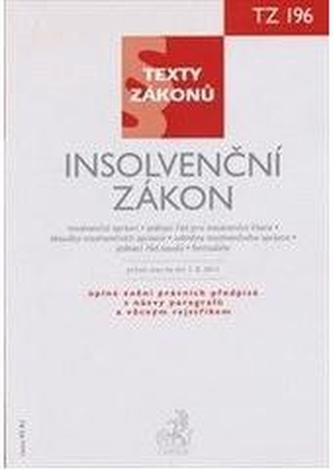 Insolvenční zákon, právní stav ke dni 1.8. 2011