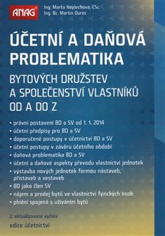 Účetní a daňová  problematika - 2. aktualizované vydání