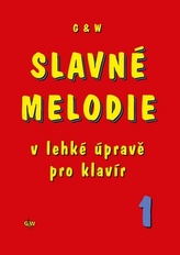 Slavné melodie v lehké úpravě pro klavír 1.díl+CD