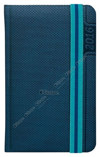 Diář 2016 Janus modrý kapesní