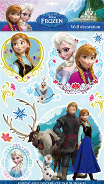 Ledové království - 3D samolepky na zeď